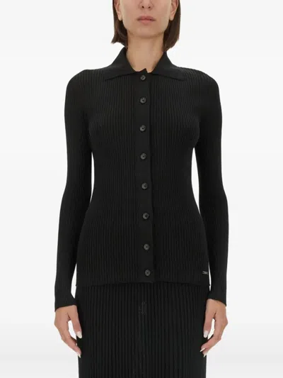 Kiton Women's Ribbed Sweater In Black