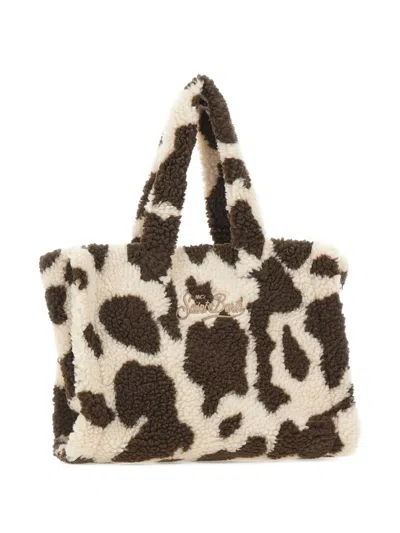 Mc2 Saint Barth Logo-embroidered Tote Bag In Multi