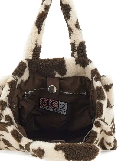Mc2 Saint Barth Logo-embroidered Tote Bag In Multi