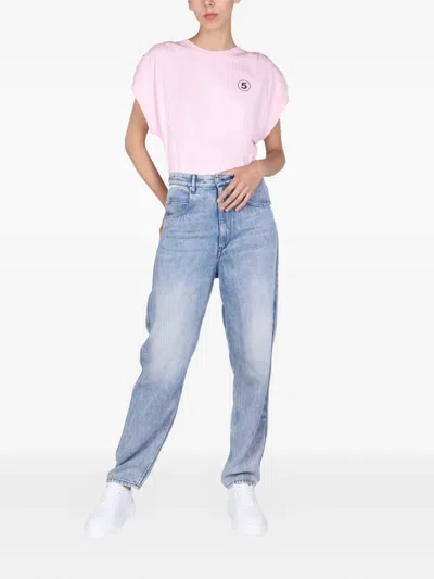 Department Five Hollywood Logo-print T-shirt In Pink