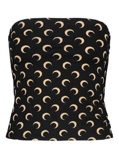 Marine Serre Sleeveless Tube Top Clothing In Multi
