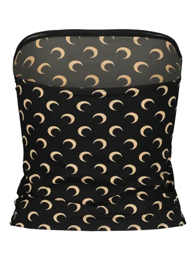 Marine Serre Sleeveless Tube Top Clothing In Multi