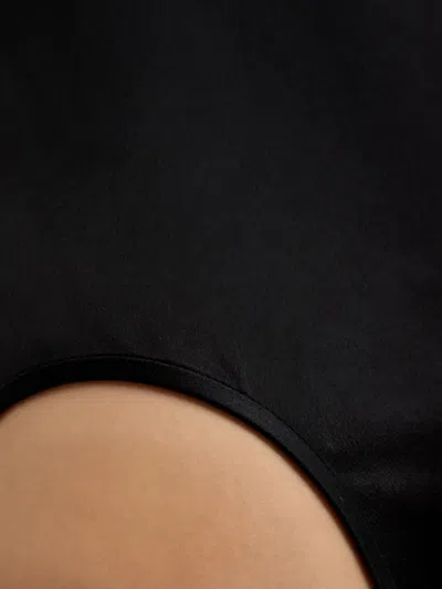 Nué Keira Side-slit Maxi Skirt In Black