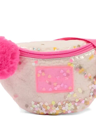 Billieblush Hearts Belt Bag In Pink