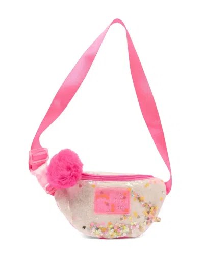 Billieblush Hearts Belt Bag In Pink