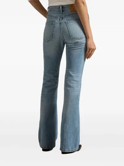 Polo Ralph Lauren Ripped-detail Jeans In Blue