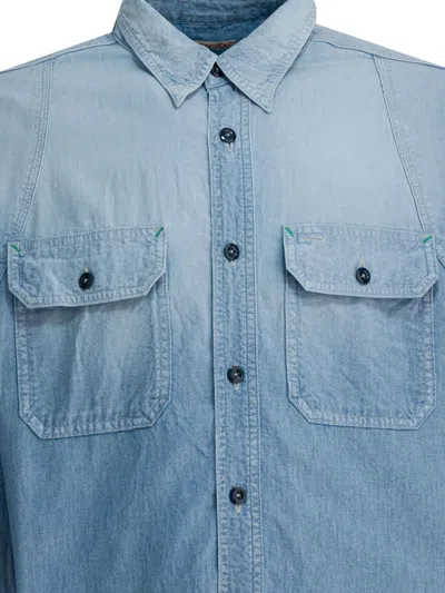 Kapital Pocket Shirt In Blue