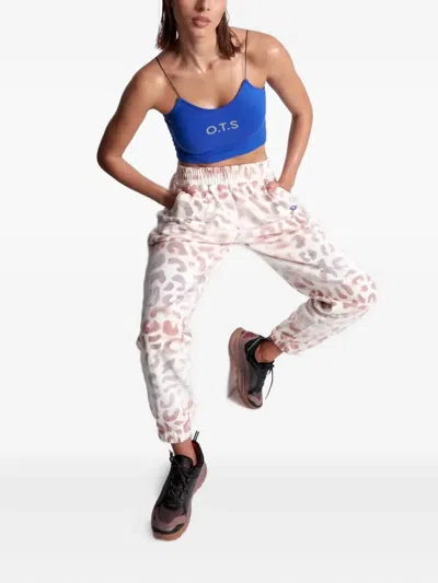 One Teaspoon Logo String Top In Blue