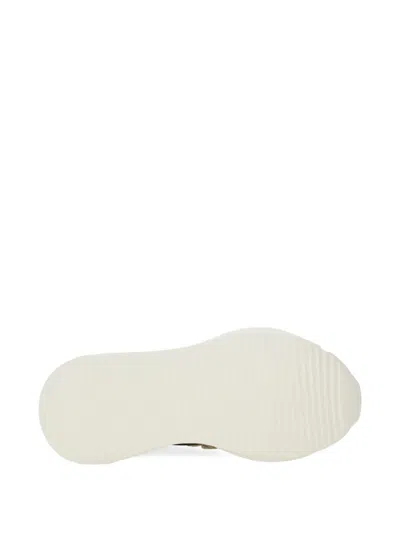 Rick Owens Drkshdw High-top Sneakers With Chunky Sole And Laces In Black