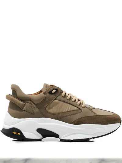 Buscemi Veloce Panelled-design Sneakers In Green