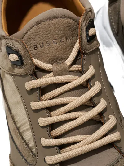 Buscemi Veloce Panelled-design Sneakers In Green