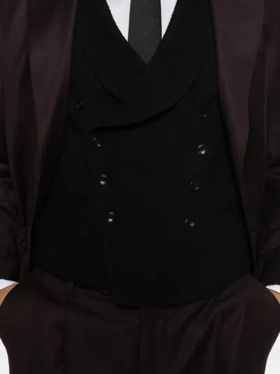 Tagliatore Ben Waistcoat In Black