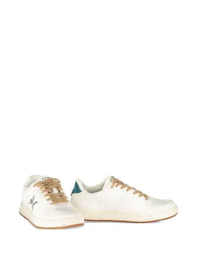 Acbc Evergreen Embroidered Sneakers In White