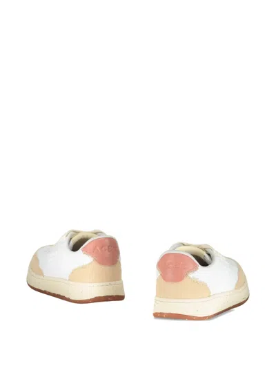 Acbc Evergreen Panelled Trainers In White