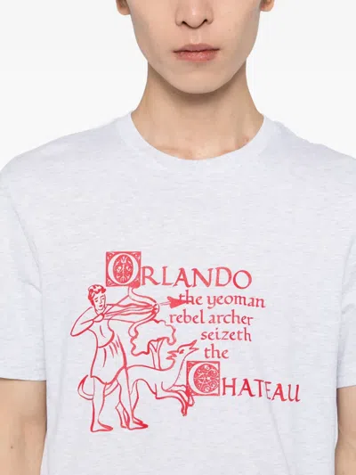 Chateau Orlando Graphic-print T-shirt In White