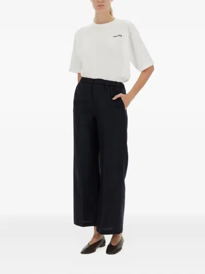 Aspesi Short-sleeve Crew-neck T-shirt In White