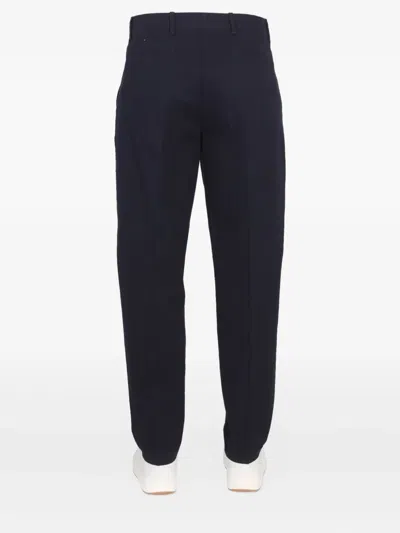 Ps By Paul Smith Ps Paul Smith Twill Pants In Blue