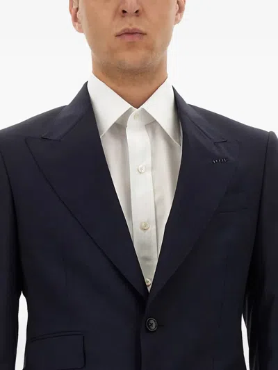 Tom Ford Shelton Two-piece Tailored Suit In Black