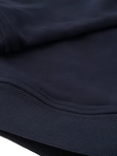 Belstaff Hooded Sweater Kangaroo Pocket In Blue