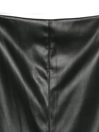 后开衩中长半身裙