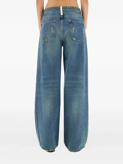 Amish "wider Dust" Jeans In Blue