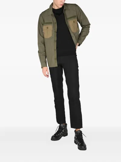 Arkair Chest-pocket Long-sleeve Shirt In Green