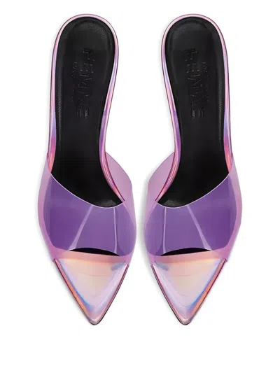 Femme La 120mm Gianni Pointed-toe Mules In Pink