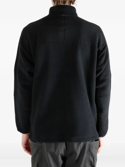 And Wander Press-stud Fastening Jacket In Black