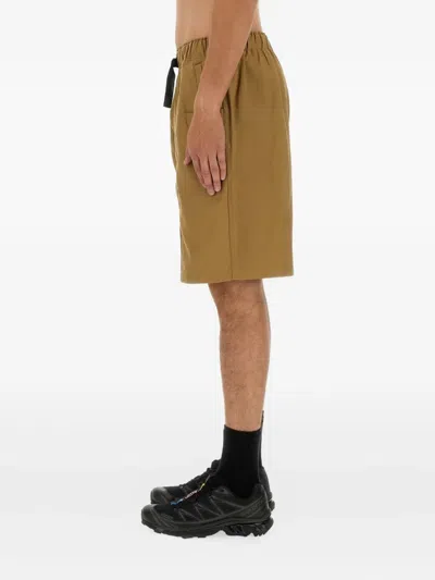 South2 West8 Elasticated-waist Shorts In Brown