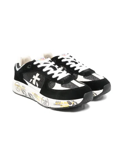Premiata Diva Sneakers In Black