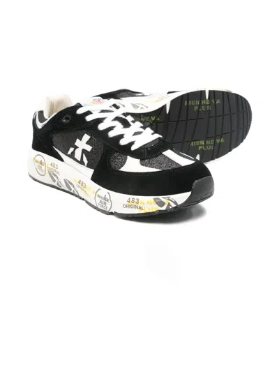 Premiata Diva Sneakers In Black