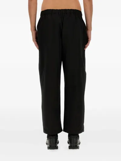 South2 West8 Drawstring-waist Trousers In Black
