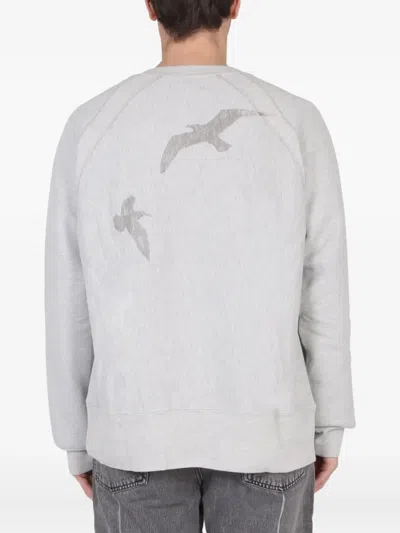 Engineered Garments Engineered Crewneck Sweatshirt In Gray