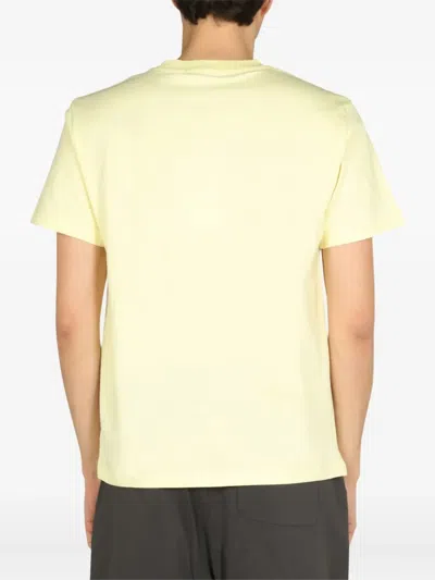 Department Five Logo-print T-shirt In Yellow
