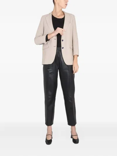 Saulina Antonia Button Jacket In Pink