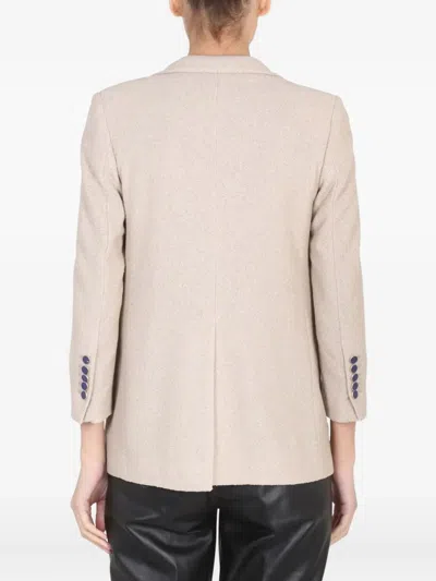 Saulina Antonia Button Jacket In Pink