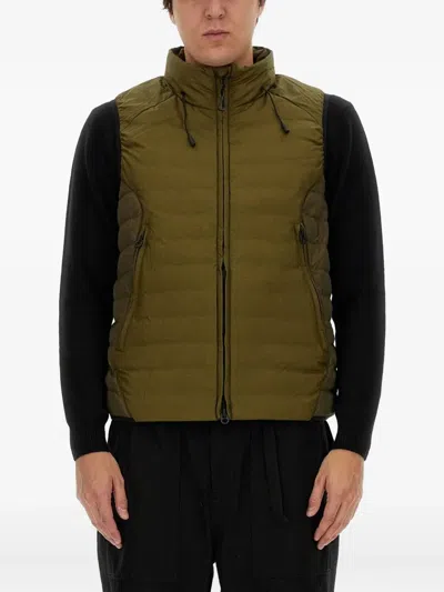 Jg1 Zip-fastening Gilet In Green