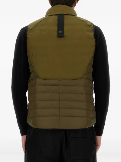 Jg1 Zip-fastening Gilet In Green