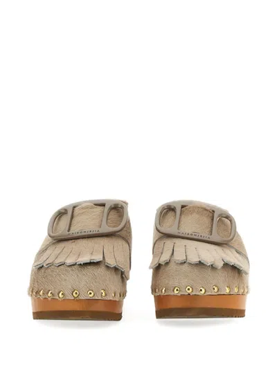 Jejia Buckle-detail Sandals In Multi