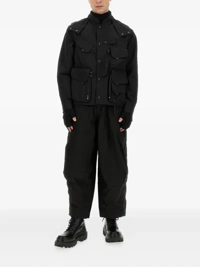 South2 West8 Multi-pocket Jacket In Black