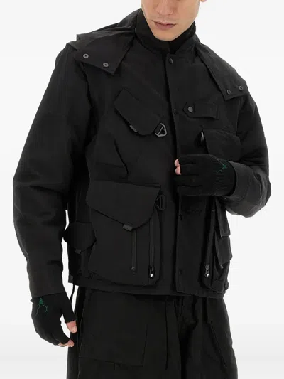South2 West8 Multi-pocket Jacket In Black