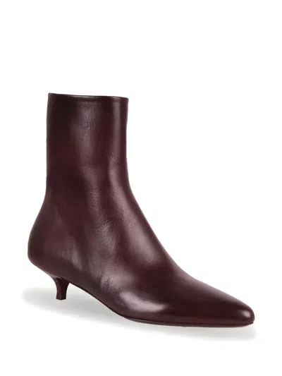 Marsèll 40mm Longiforma Ankle Boots In Brown