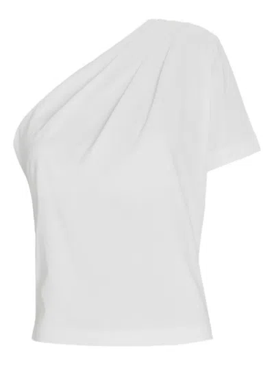 Gauge81 Tartu One-shoulder T-shirt In White