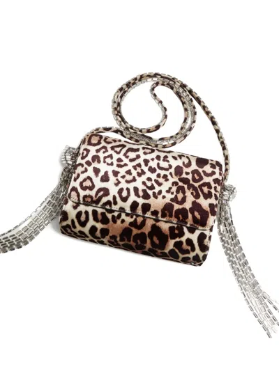 Alexandre Vauthier Geraldine Leopard-print Cross Body Bag In Animal Print