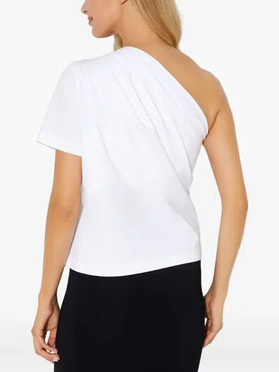 Gauge81 Tartu One-shoulder T-shirt In White