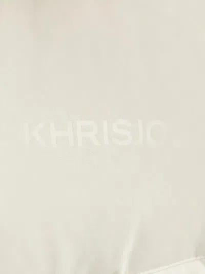 Khrisjoy Zip Padded Gilet In Neutral