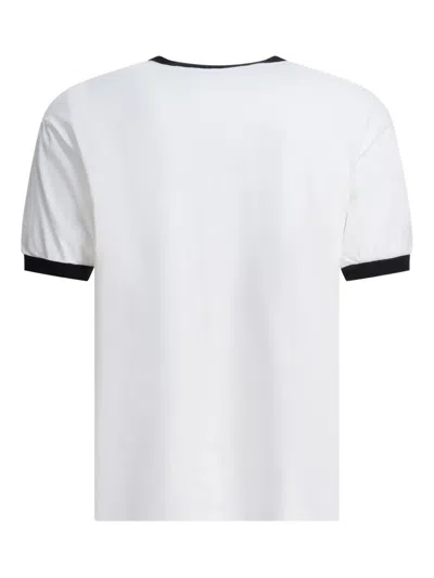 Kapital Pocket Ringer T-shirt In White