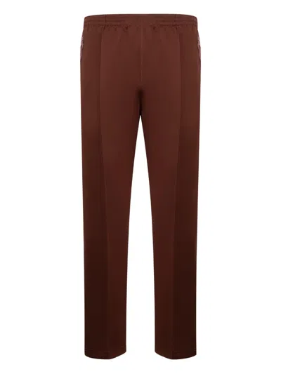 Needles Striped Track Pants In Brown