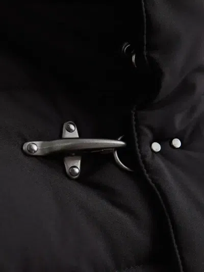 Fay High-neck Padded Gilet In Black