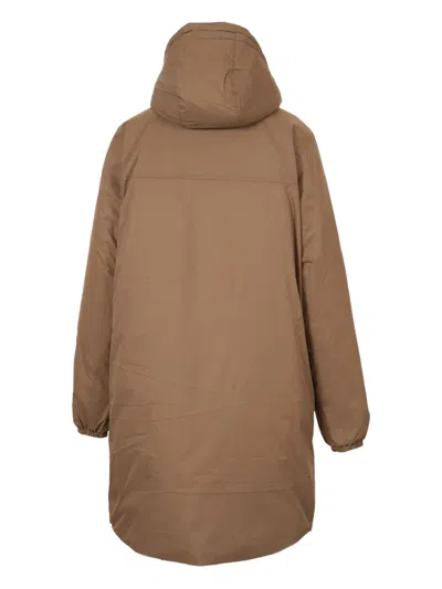K-way Le Vrai 3.0 Eiffel Raincoat In Brown